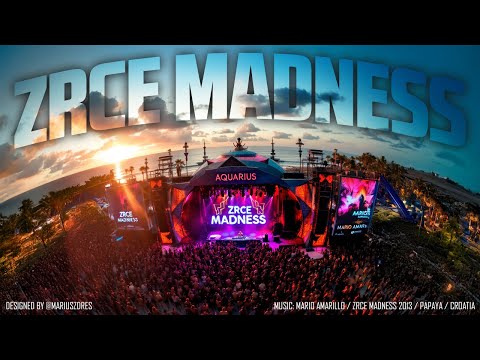 ZRCE MADNESS 2013 - MARIO AMARILLO | AQUARIUS CLUB | NOVALJA x PAG | EDM GOAT