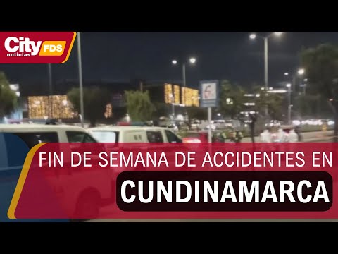 Graves accidentes de tránsito en Bogotá y Cundinamarca | CityTv