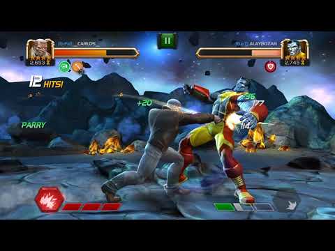 OLD MAN LOGAN VS COLOSSUS