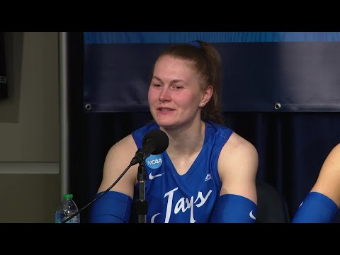 Creighton volleyball's Elite Eight postgame press conference