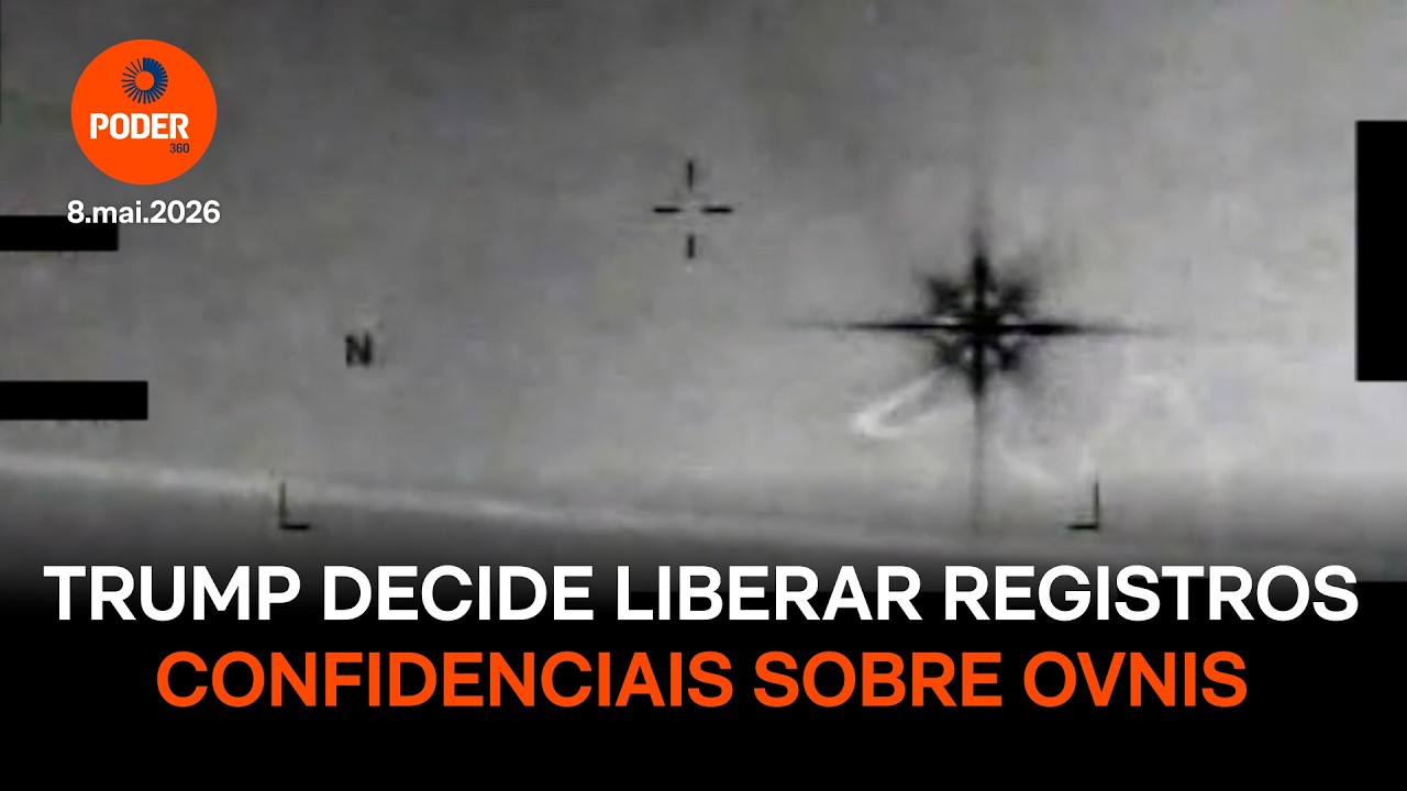 Veja vídeos confidenciais liberados por Trump sobre ovnis