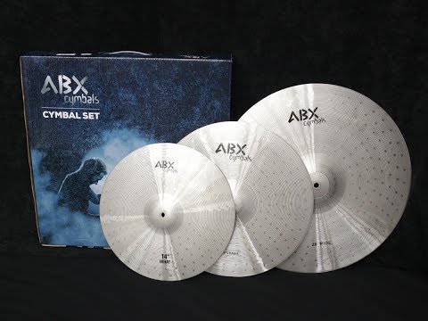 ABX Cymbals 14,16,20" set