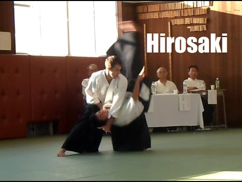 Aikido Demonstration at Hirosaki University 2016
