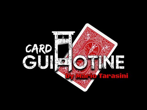 Voir la vidéo Telechargement - Card Guillotine by Mario Tarasini