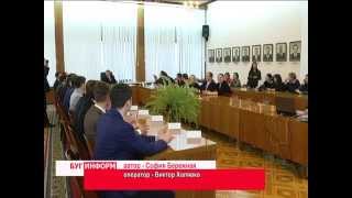Чествование бейсбольной команды «Брестские зубры»