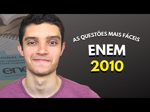 AS QUESTÕES MAIS FÁCEIS DE MATEMÁTICA DO ENEM 2010 !!!