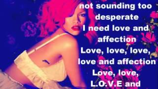 Rihanna (ft Future) Love song lyrics