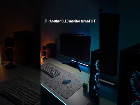Is OLED worth it, when I can just use this? #short #pcsetup #gamingmonitor #oled #monitor #desksetup