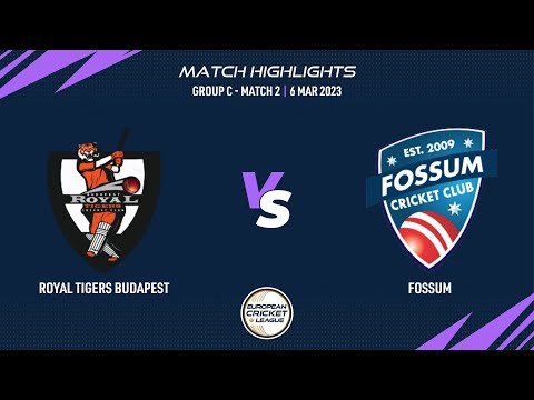 Match 2 - ROT vs FOS | Highlights  European Cricket League 2023 | Group C, Day 1 | ECL23 | ECL23.030