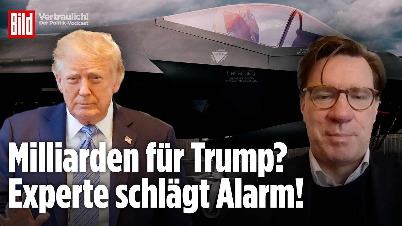 Sicherheitsexperte Nico Lange: „Alles prima, aber …!“ Macht uns der F-35-Jet abhängig von den USA?