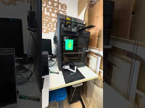 Built an auto-eject system and motorized door for the P1S so we can print endless :)