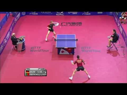 2014 Czech Open MS-F Patrick Baum - Marcos Freitas (full match|short form in HD)