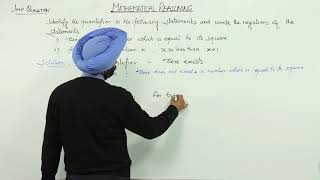 Free Topic l ICSE l CLASS 11 l MATH l MATHEMATICAL REASONING l Important Question Quantifier l L8