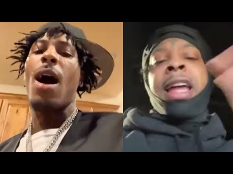NBA Youngboy RESPONDS To 21 Savage F*ck The Streets Movement