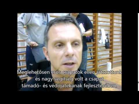 Felkészülés értékelése a PVSK-U21 ffi csapat elleni mérkőzés után