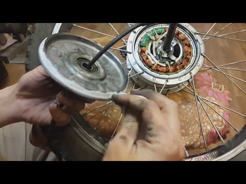 Редукторное мотор колесо разборка