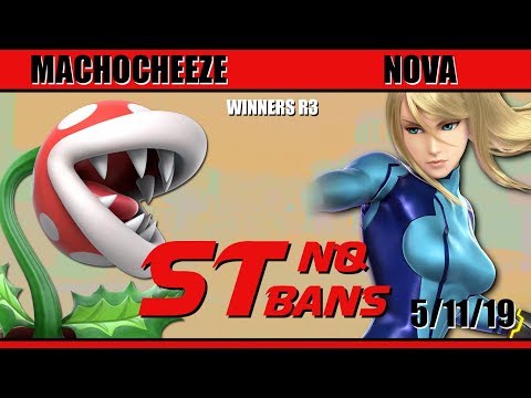 St. No Bans #2 - Winners R3 - MachoCheeze (Piranha Plant) vs Nova (ZSS) - SSBU
