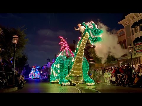 Main Street Electrical Parade 50th Anniversary 4K HDR Full Show | Disneyland Park (2022)