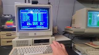 Calling EOTD BBS dial up 2400 baud on an IBM PCjr. and 5842 IBM modem. 10/23/25