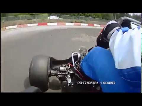 CRG TM K9C 125cc 6 speed Shifter Kart at Genk Piston stuck after waterpump fail