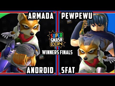SSC 2018 SSBM - CLG | PewPewU & CLG | SFAT Vs. [A]ndroid & [A]rmada - Melee Doubles Winners Finals