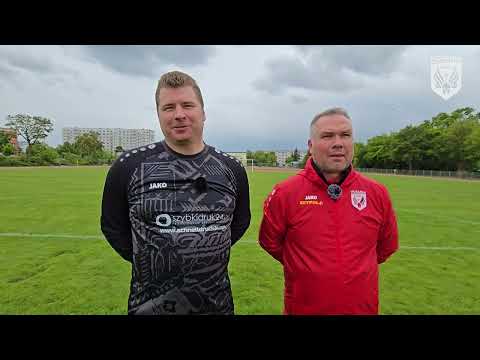 Albert Lewandowski i Jan Marchiwcki, wypowiedzi po meczu Husaria - VfB Gramzow