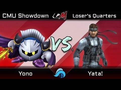 CMU Showdown Losers Quarters - Yono (Meta Knight/Roy) vs. Yata! (Snake)