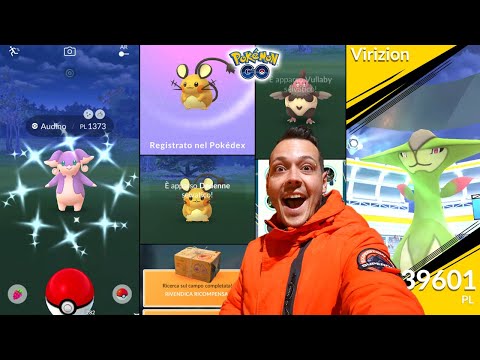 CATTURO uno SHINY *RARISSIMO* di NOTTE! - Pokémon GO