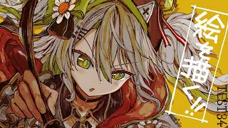 【活動再開目指して】絵を描くよ！！深夜の追い込み！ベンチマークテスト配信 第34回【#鴨見カモミ／CAMOMI Camomi】