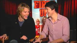 'Fired Up!' Eric Christian Olsen and Nicholas D'Agosto 
