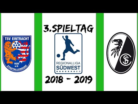 Eintracht Stadtallendorf - SC Freiburg II | 3. Spieltag | Regionalliga Südwest | 2018/19 | Trailer