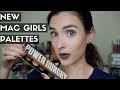MAC Girls Palettes | Power Hungry Swatches + Tutorial