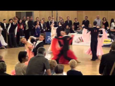 Latvian Standart Championship 2011 Aleksandrs Ohtins - Marina Zakačura 1.4fin foxtrot.wmv