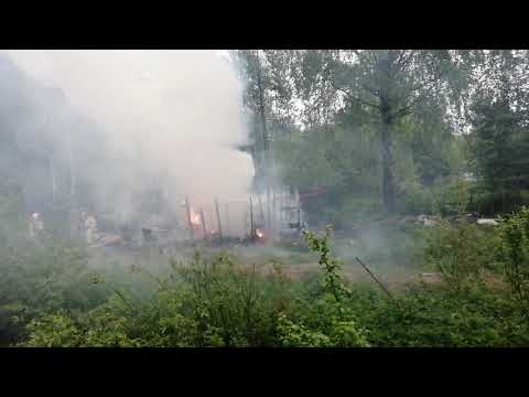 Небольшой пожар. Бернгардовка. Лето 2019г.
