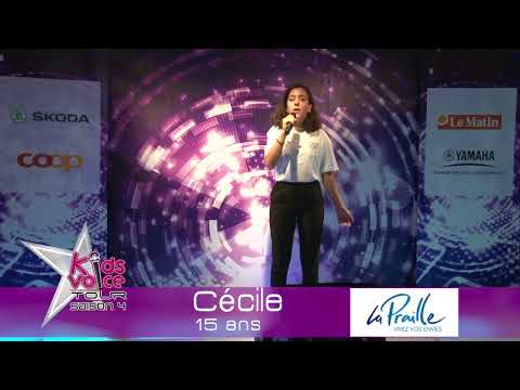 Cécile -Kids Voice Tour 2017 -La Praille Centre - Genève