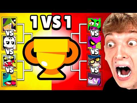 LEGENDÄR vs MYTHISCH TURNIER! 🏆 Welche Brawler sind STÄRKER?
