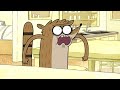 Every Time Rigby Says Stop Talking In Regular Show