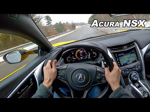 2020 Acura NSX POV Street Drive Therapy (Binaural Audio)