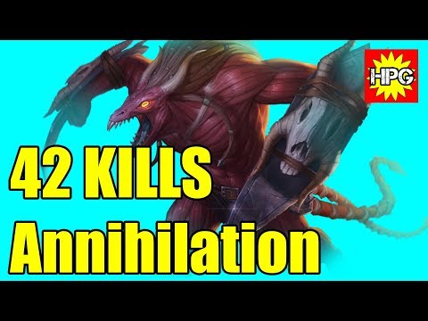 HoN Pro Night Hound Gameplay / zNIED / Immortal Rank