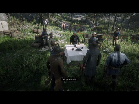 RED DEAD REDEMPTION 2 Gameplay Walkthrough Part 46: MEETING WITH COLONEL HENRY FAVOURS