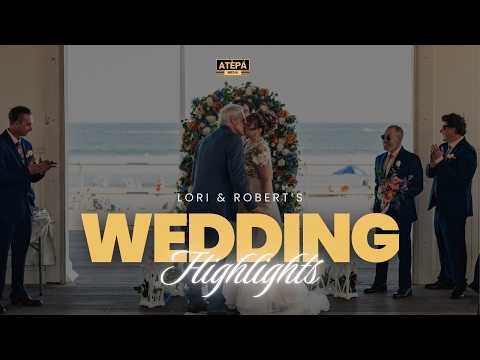 Lori & Rob’s Whimsical Oceanfront Wedding Highlights | by Atèpá Media