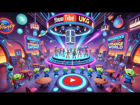 SchoolBus.Rocks Your Literature - GEN Disney Dance Party UKG: Mavericks Of Strange World 4 Kids -ATG