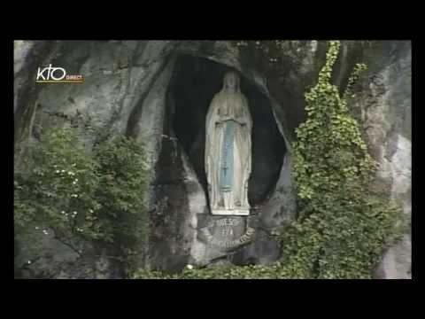 Chapelet à Lourdes