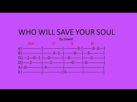 Who Will Save Your Soul - Jewel