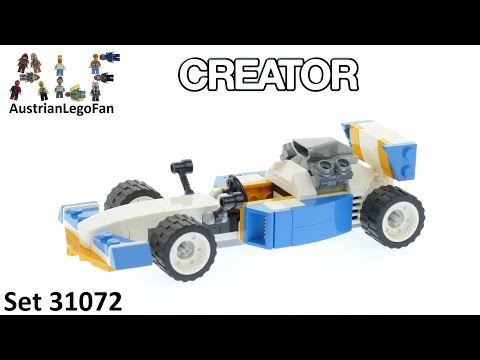 Vidéo LEGO Creator 31072 : Les moteurs extrêmes