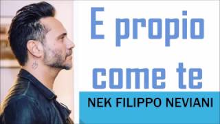 Nek - Futuro 2.0 - UNICI 2016 (TESTO)