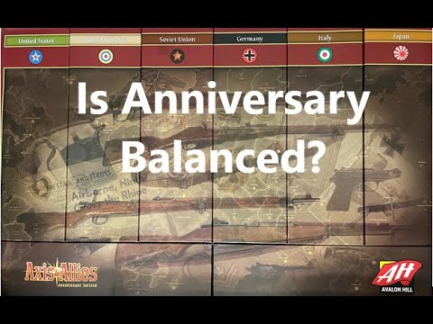 Axis and Allies Anniversary Series: Video 12, Balance