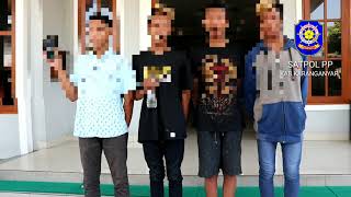 Download lagu Terciduk, mabuk membuat story WA hina Satpol PP mp3