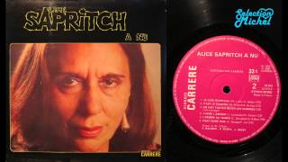 Alice SAPRITCH - à nu - ALBUM 1975