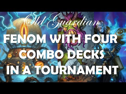 Fenom's all-combo tournament lineup! (Hearthstone HCT Philadelphia top-4 decks)